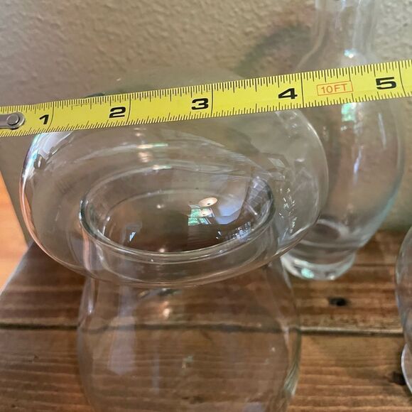 Vintage Libbey Glass Mushroom & Apothecary Vintage Glass Container & Glass Vase - Picture 6 of 15